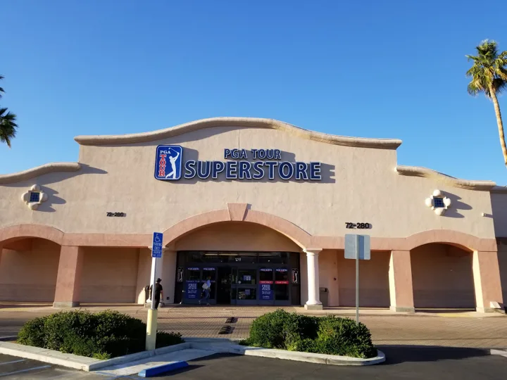 PGA TOUR Superstore storefront in Palm Desert